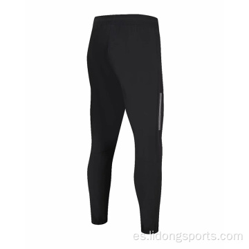 Pantalones de chándal transpirables deportes de gimnasia pantalones largos personalizados